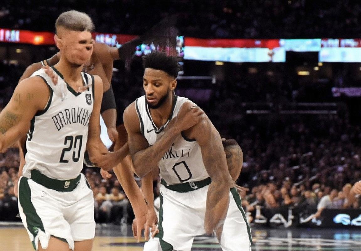 雄鹿队惨遭篮网狂胜雄鹿45分分差创赛季纪录，篮网9人得分上双字母哥仅得12分